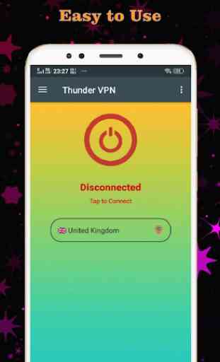 VPN Unblock Websites - Thunder VPN 1
