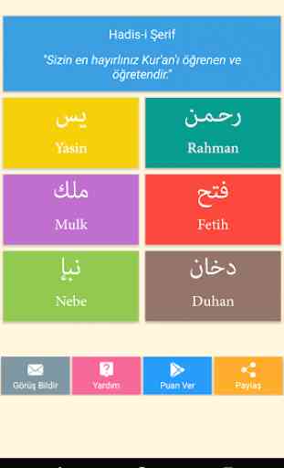 Yasin Fetih Rahman - Arapça, Türkçe Okunuş ve Meal 1