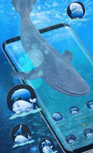 3D Blue Whale / Shark Simulator Theme 2