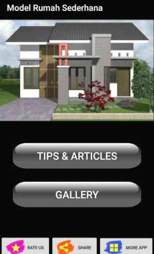600 Model Rumah Sederhana Terbaru 1