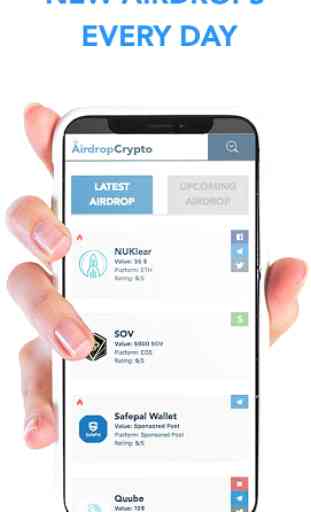 Airdrops Crypto - Free Crypto Tokens Every Day 1