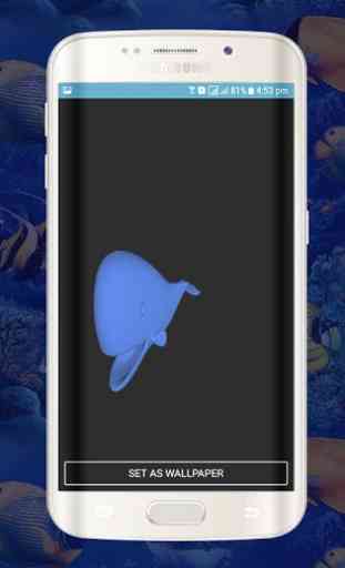 Azul ballena Live Wallpapers-animaciones de ballen 4