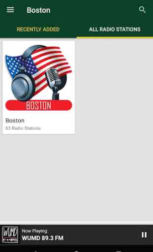 Boston Radio Stations - USA 4