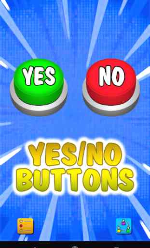 Botones Yes & No - Juego de respuestas 1
