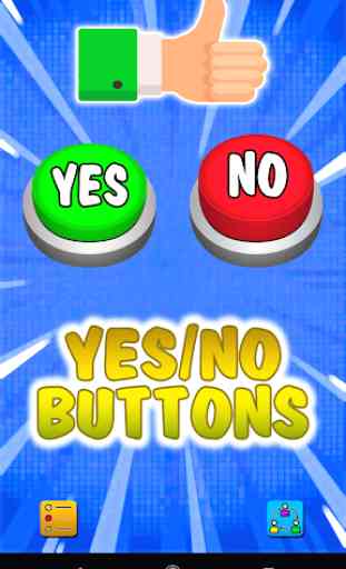 Botones Yes & No - Juego de respuestas 2