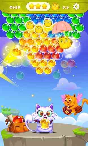Bubble Shooter: Free Cat Pop Game 2019 2