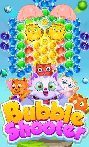 Bubble Shooter: Free Cat Pop Game 2019 3