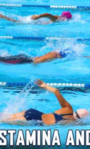 campeón de piscina: nadador más rápido 3