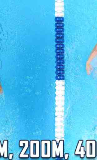 campeón de piscina: nadador más rápido 4
