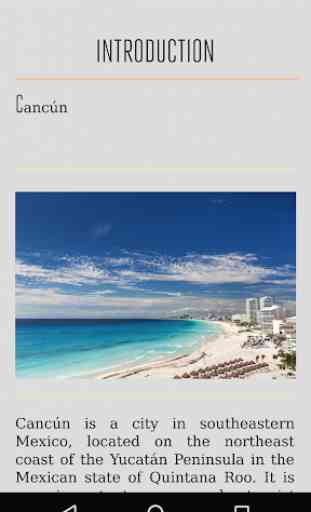 Cancún Guía Turística 3