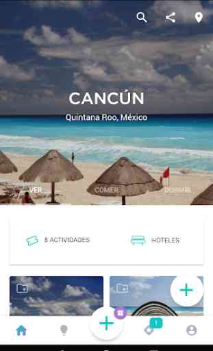 Cancún Guía turística en español y mapa  1