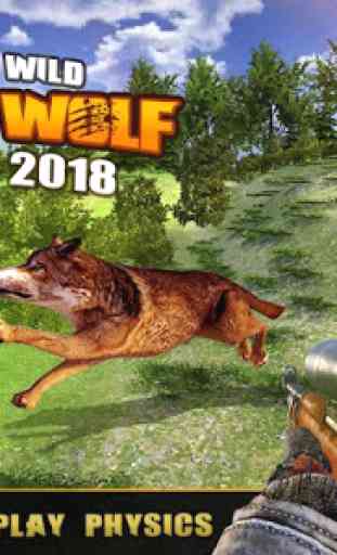 caza salvaje lobo animales francotirador 3d 4