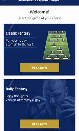 Champions Fantasy Rugby 1