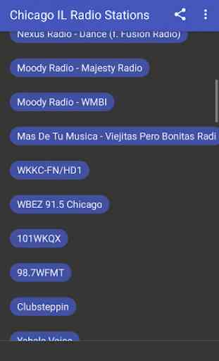 Chicago IL Radio Stations 2