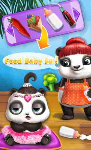 Cuida de Lu, la Bebé Panda 3