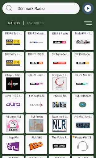 Denmark Radio Stations Online 1