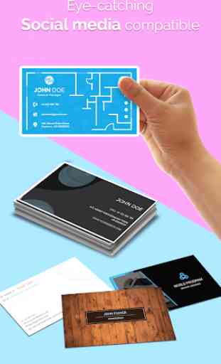 Digital Business Card Maker - Visiting Cards 4