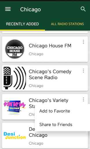 Estaciones de radio de Chicago - Estados Unidos 1