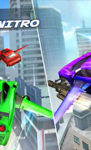 Flying Robot Car: Robot Games 2