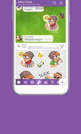 Free Video Messenger & Calling Stickers 1