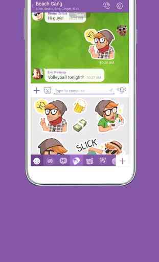 Free Video Messenger & Calling Stickers 3