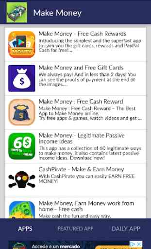 Gana Dinero Online: Apps Dinero Fácil Gratis 3