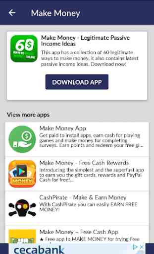 Gana Dinero Online: Apps Dinero Fácil Gratis 4