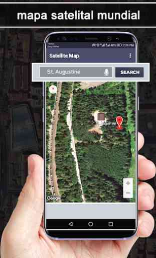 GPS en vivo Mapa satelital y navegación por voz 3