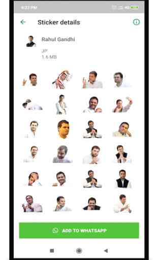 Indian Politics 2019 Election WA Sticker 3