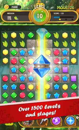 Jewels Hunter : Match 3 Jewels Puzzle Free 2