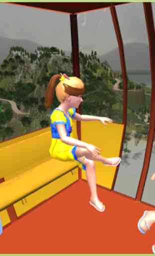 kids uphill chairlift adventure driving simulator 2