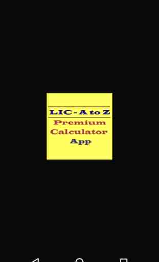 LIC Premium & Maturity Calculator Latest version 1