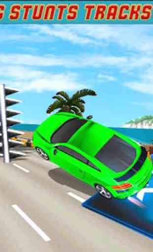 Marvelous Highway Car Stunts - Ramp Car Stunt Race 2