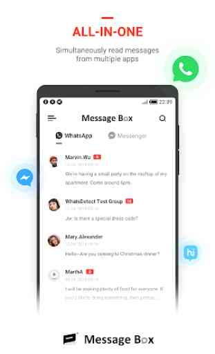 Message Box: save and manage all messages 1