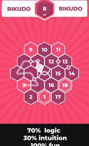Number Mazes: Rikudo Puzzles 1