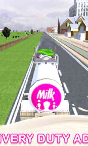 Pink Lady Milk Truck Driver 2