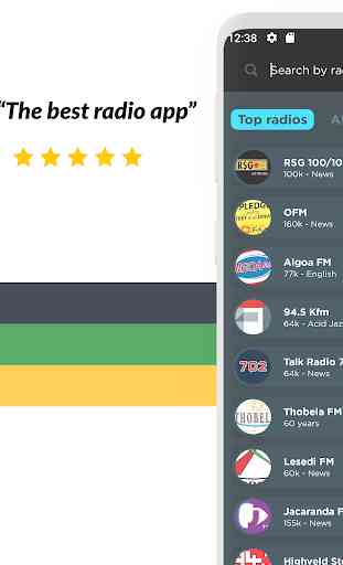 Radio Sudáfrica: Radio FM en línea gratis 1