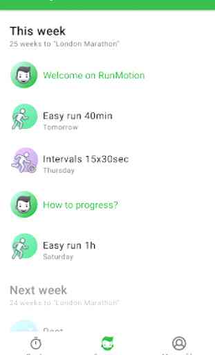 RunMotion Coach Running - Training & Tips 1