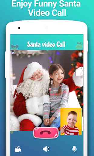 Santa Fake  Video Call Merry Christmas 4