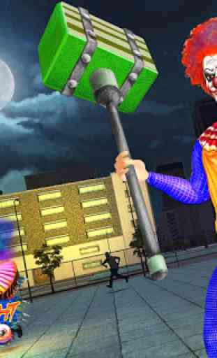 Scary Clown Attack Simulator: City Crime 1