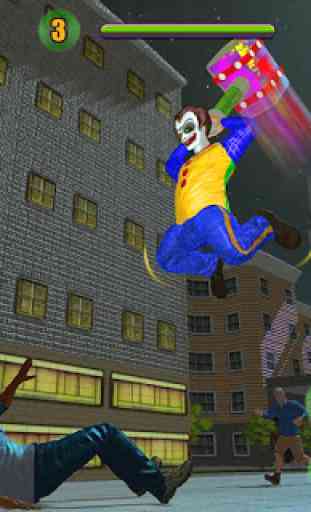 Scary Clown Attack Simulator: City Crime 2