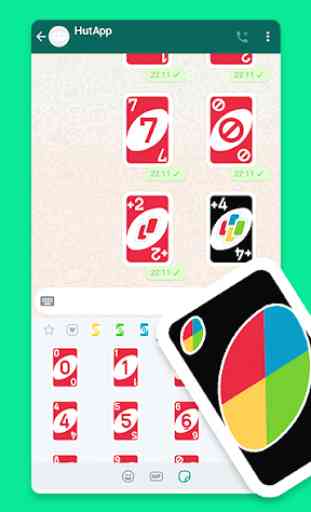 Stickers de UNO para WhatsApp WAStickerApps 3