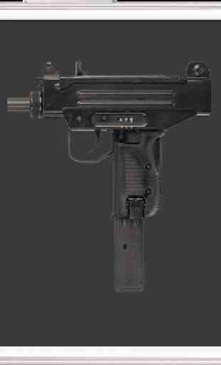 Submachine Gun Uzi - Weapon Simulator FREE 2