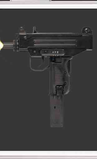 Submachine Gun Uzi - Weapon Simulator FREE 3