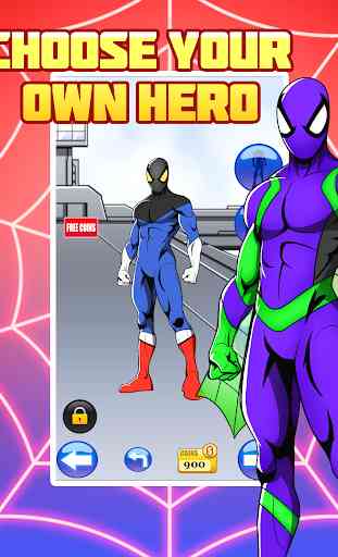 Suit Up Superhero Spider Hero VS Night Monkey 2