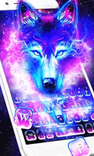 Teclado Galaxy Wild Wolf 1