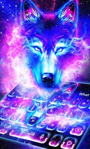 Teclado Galaxy Wild Wolf 2