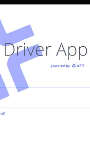 UFT Driver App 2