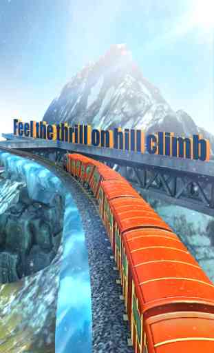 Uphill Train Racing 3D 1