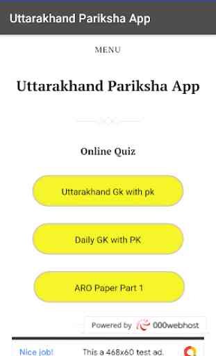 Uttarakhand Pariksha App-Daily GK Quiz-2019 2